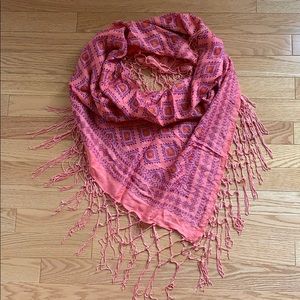 Square Fringe Scarf